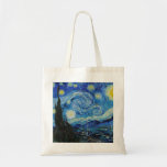 Bolsa Tote Van Gogh Starry Night. Impressionismo arte vintage<br><div class="desc">"A Noite Estrelada" de Van Gogh.</div>