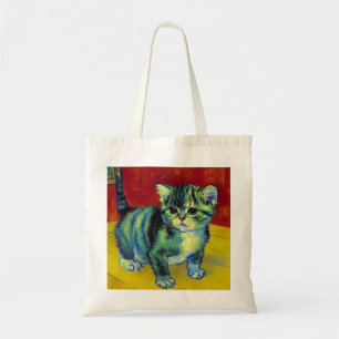 Bolsa Tote Van Gogh Tabby Cat