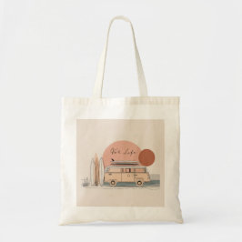 Bolsa Tote Van Life Surf Van – Estética Retro de Camper de Pr