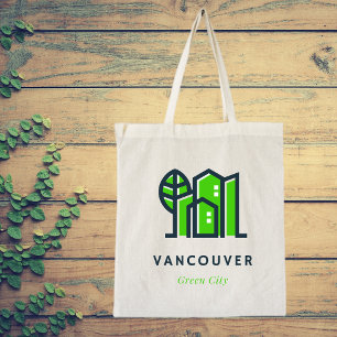 Bolsa Tote Vancouver Canada Sustainable Green City