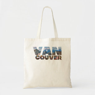 Bolsa Tote Vancouver Skyline British Columbia Canada Visitor