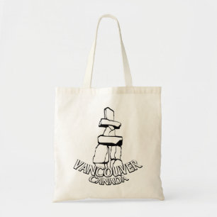 Bolsa Tote Vancouver Souvenir Tote Bag Landmark Art Bolsas