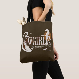 Bolsa Tote Vaqueira – Onde a Liberdade Encontra a Coragem