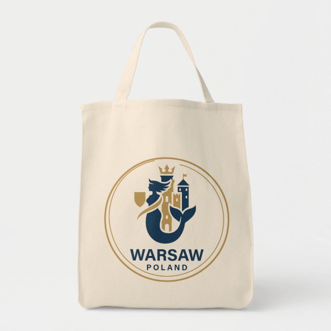 Bolsa Tote Varsóvia Polônia Europa (Frente)