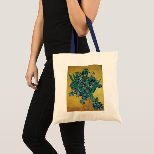 Bolsa Tote Vase "Ainda viva" com irrisões de Vincent van Gogh