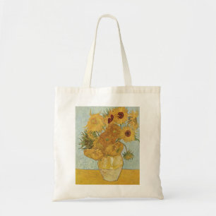 Bolsa Tote Vase com doze girassóis por Van Gogh