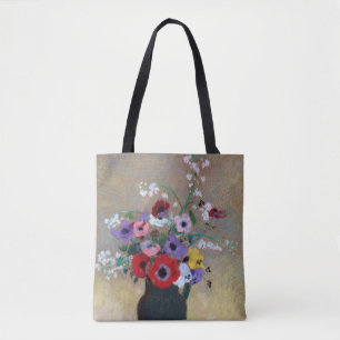 Bolsa Tote Vase com Flores Mistas, Redon