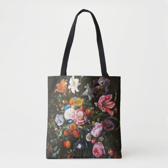 Bolsa Tote Vase das Flores | Jan Davidsz de Heem (Frente)