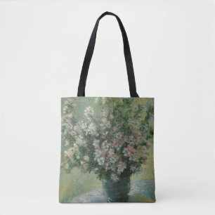 Bolsa Tote Vase das Flores por Claude Monet
