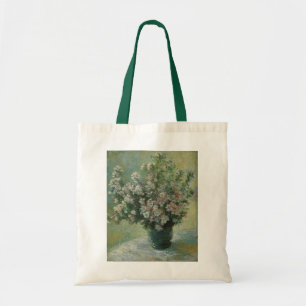 Bolsa Tote Vase das Flores por Claude Monet