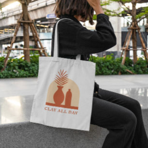 Bolsa Tote Vases de Clay