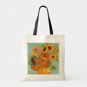 Bolsa Tote Vaso com Doze Girassóis por Vincent van Gogh