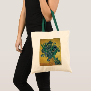 Bolsa Tote Vaso com Íris por Vincent van Gogh, Arte Antiga