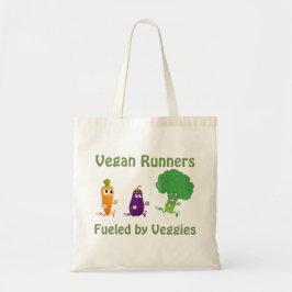 Bolsa Tote Vegan Runners - alimentados por Veggies