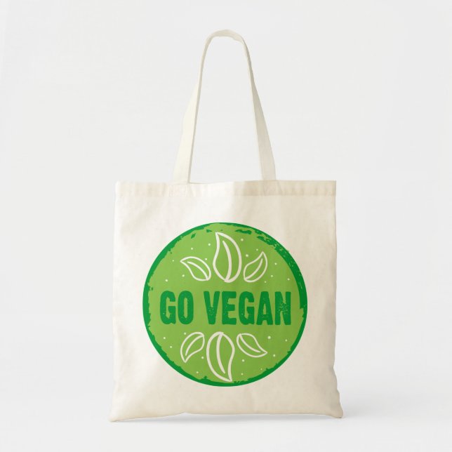 Bolsa Tote Vegan, vegan, veggie, vegetariano, (Frente)