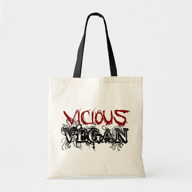 Bolsa Tote Vegan vicioso (Frente)