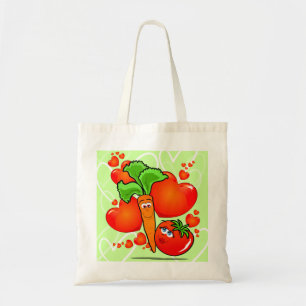 Bolsa Tote Vegetais apaixonados, saco
