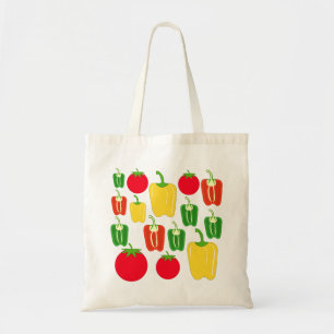 Bolsa Tote Vegetais coloridos
