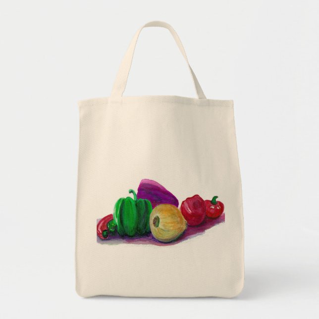 Bolsa Tote Vegetarianos orgânicos (Frente)