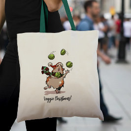 Bolsa Tote Veggie Natal! Guinei malabarizando couros