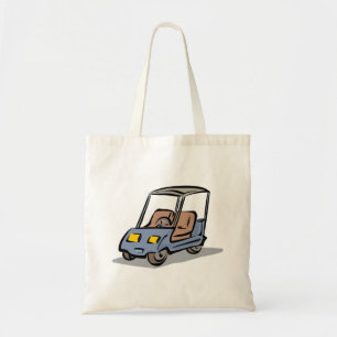 Bolsa Tote Veículo Esportivo Divertido de Carrinho de Golfe