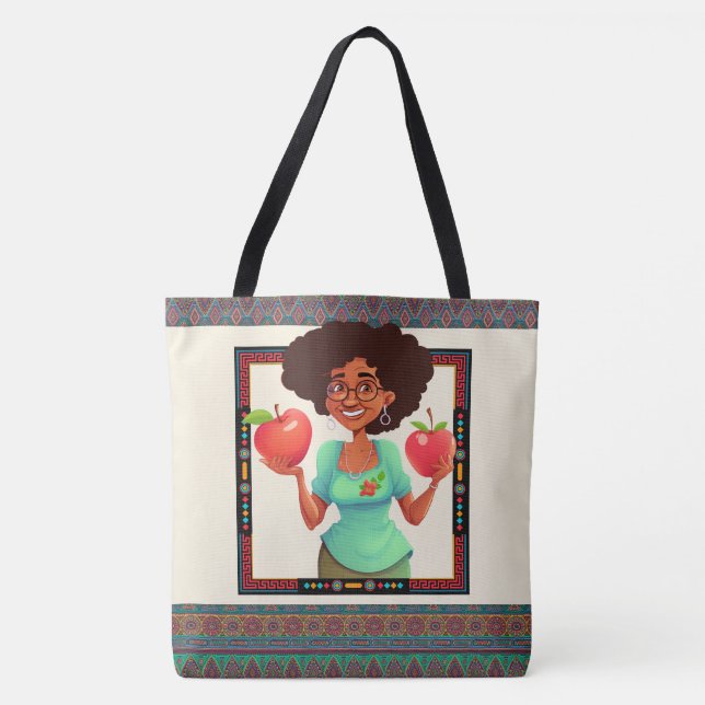 Bolsa Tote VEJA DE VOLTA - Professor Obrigado (Frente)