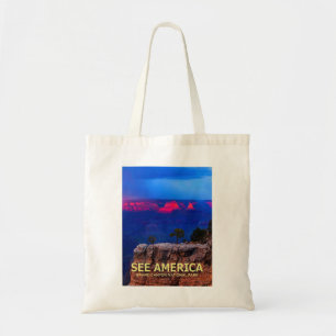 Bolsa Tote "Veja sacola do parque nacional do Grand Canyon de