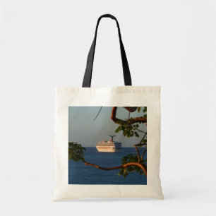 Bolsa Tote Velejar longe no Sunset I Fotografia de Férias de