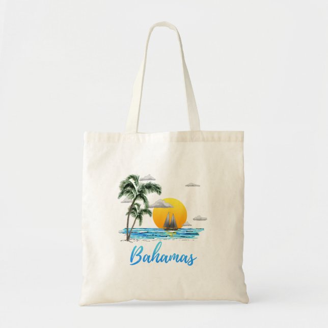 Bolsa Tote Velejo das Bahamas (Frente)