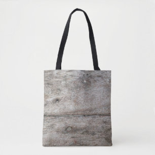 Bolsa Tote Velha prancha de madeira fechada como fundo