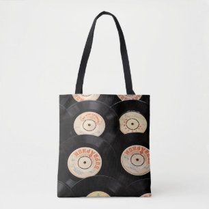 Bolsa Tote velho disco totossaco