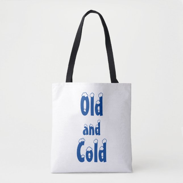 Bolsa Tote Velho e Frio (Frente)