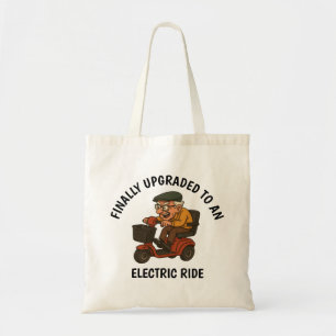 Bolsa Tote Velho Patinete