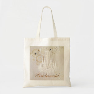 Bolsa Tote velocistas elegantes, dama de ponte de chandelier
