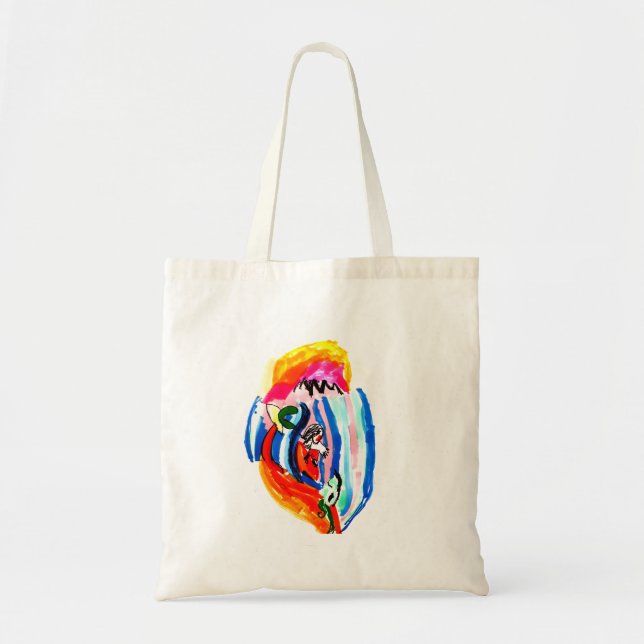 Bolsa Tote Vem aí o verão  (Frente)