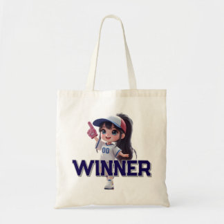Bolsa Tote Vencedor fã esportes dólar