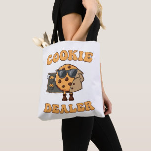 Bolsa Tote Vendedor de Biscoitos Cozimento Divertido
