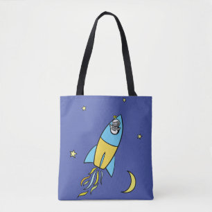 Bolsa Tote Vendo estrelas