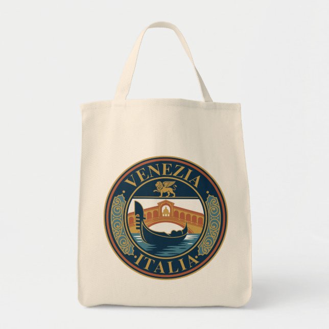 Bolsa Tote Veneza Itália (Frente)