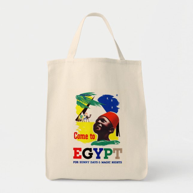 Bolsa Tote Venha ao Egito (Frente)