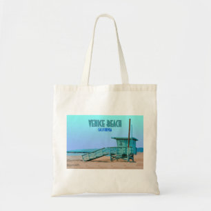 Bolsa Tote Venice Beach California Vintage