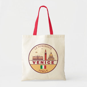 Bolsa Tote Venice Itália Cidade Skyline Emblem