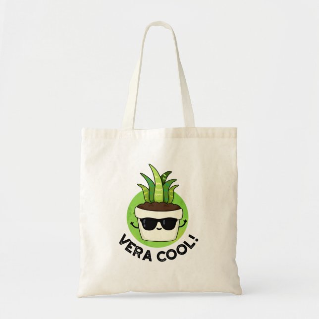 Bolsa Tote Vera Legal Funny Aloe Vera Pun (Frente)