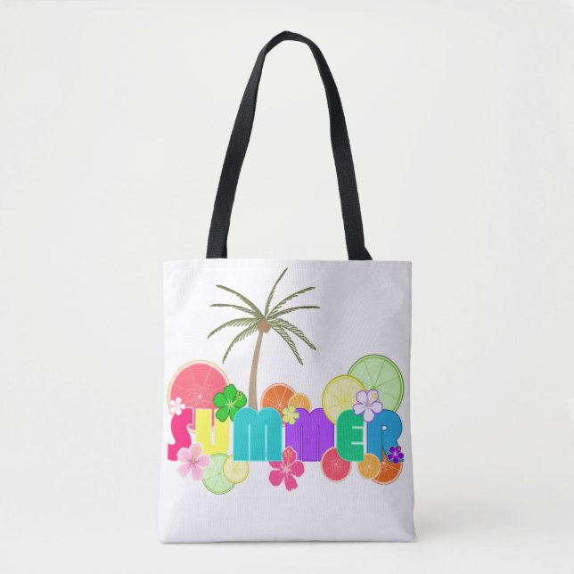 Bolsa Tote Verão (Com Palmeira) (Frente)