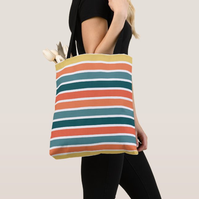 Bolsa Tote Verão de 77 Stripes (Close Up)