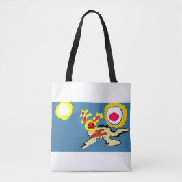 Bolsa Tote Verão de Axolotl 