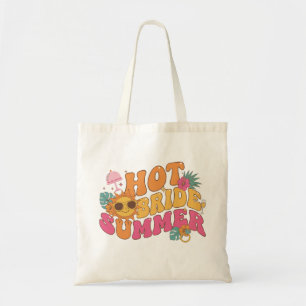 Bolsa Tote Verão de Noiva Quente Retro Tropical Festa de Desp
