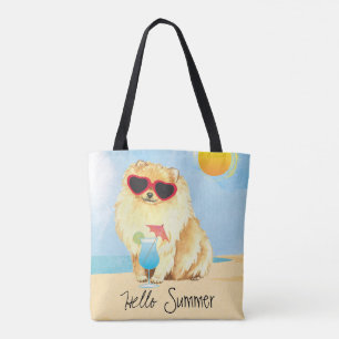 Bolsa Tote Verão Pomeranian