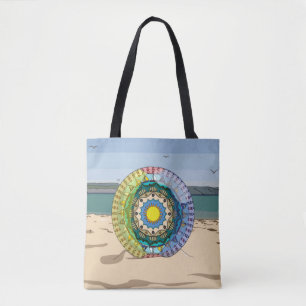 Bolsa Tote Verão Sunshine All-Over-Impressão Bag