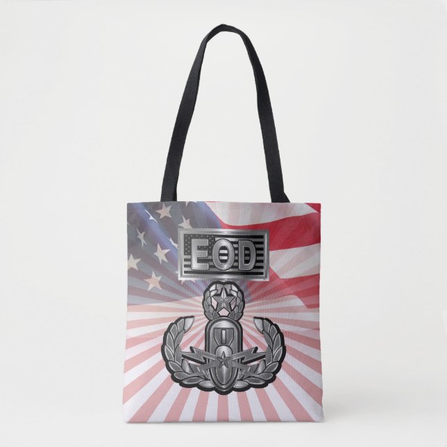 Bolsa Tote “Verdadeiro Mestre Blaster EOD” (Frente)